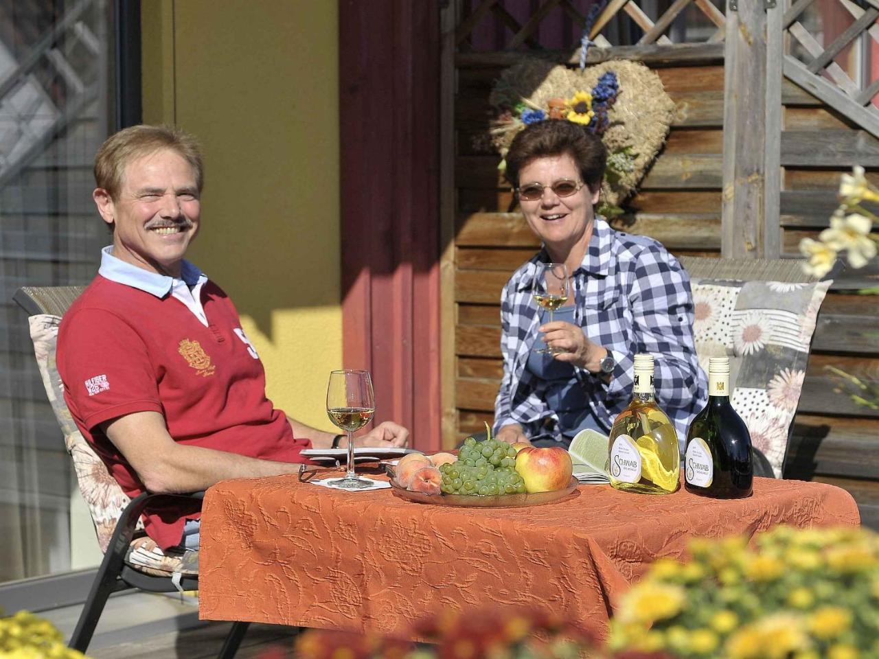 Pension Weingut Schwab Thüngersheim Buitenkant foto